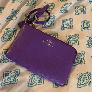 Coach wristlet